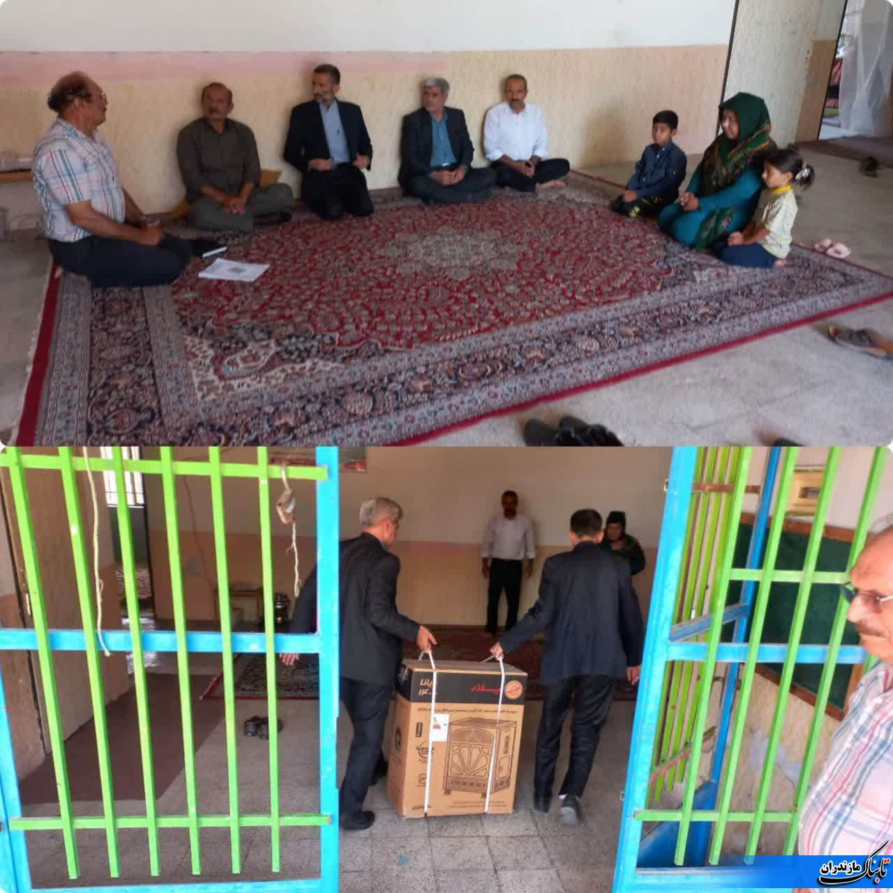 دیدار و تکریم از خانواده‌های سادات تحت حمایت کمیته امداد شهرستان نکا