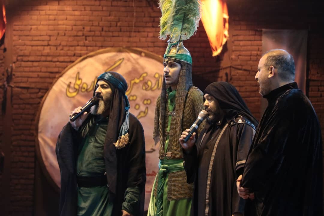 شبی از جنس حماسه اشک و معرفت در ده&zwnj;زیار کرمان روستای تعزیه ایران