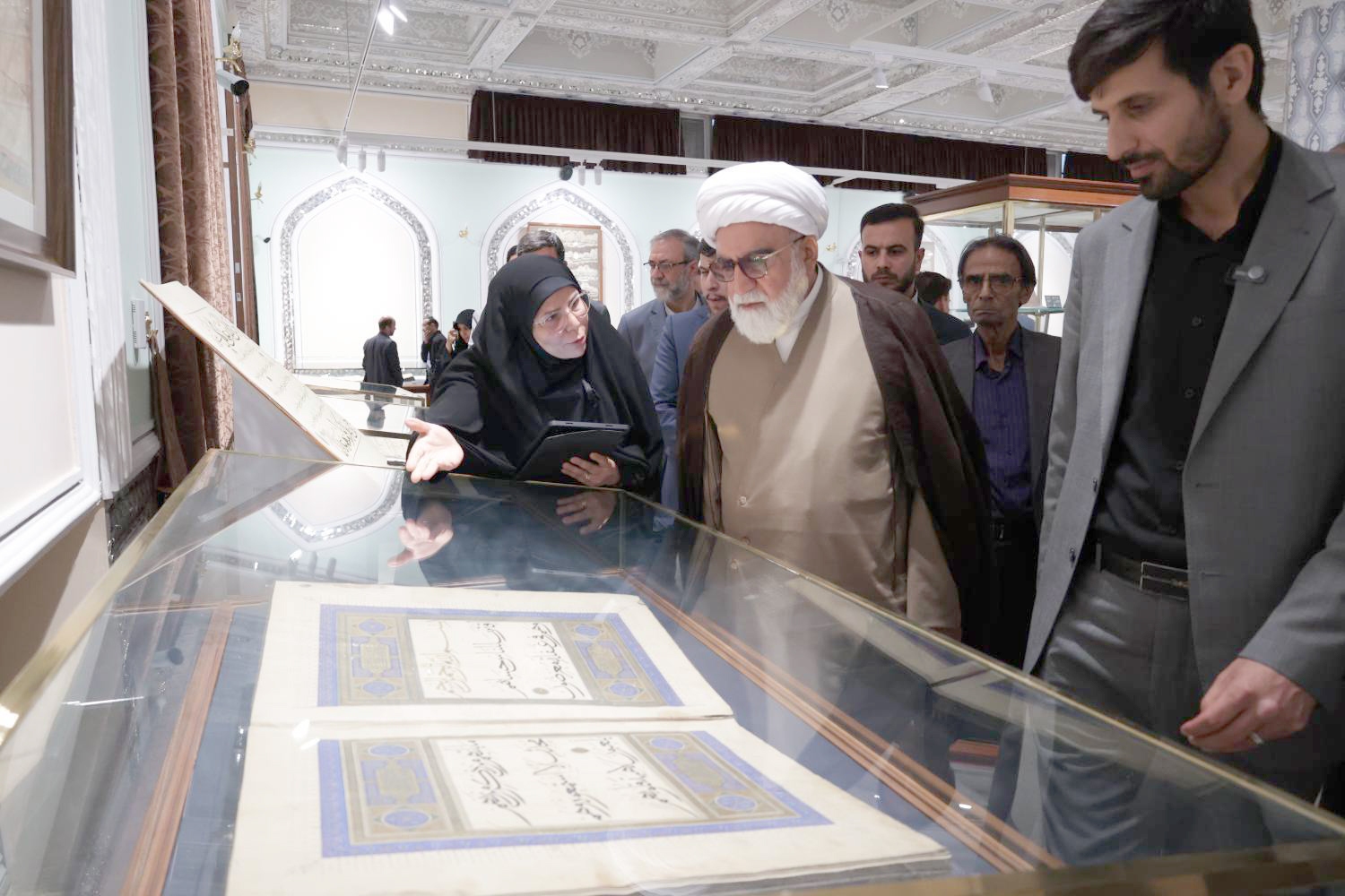 آیین بازآفرینی «موزه قرآن» حرم مطهر رضوی  برگزار شد