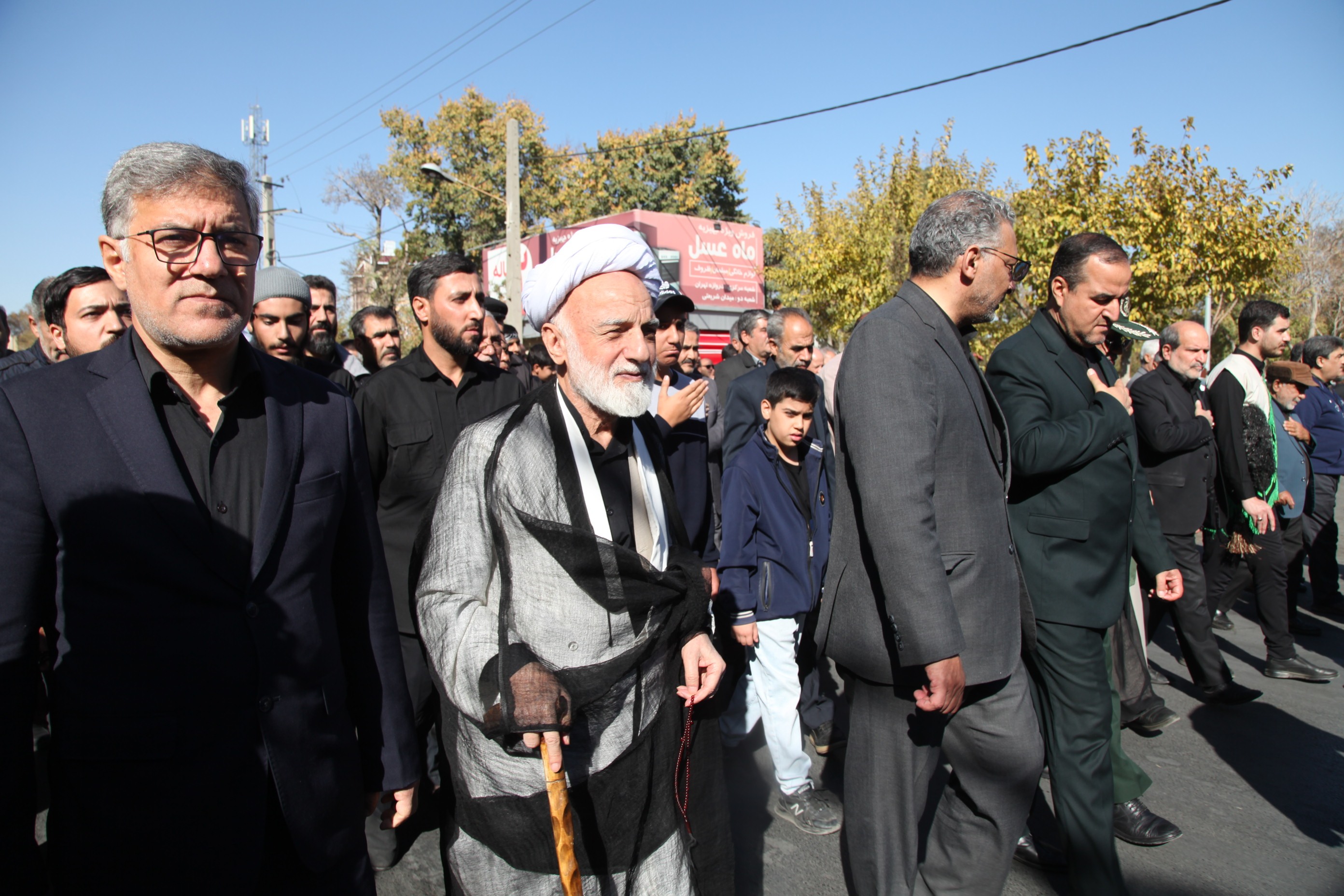 در سالروز شهادت حضرت فاطمه (س) پیکر شهدای گمنام میهمان مردم اراک